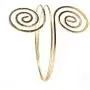 ALoveSoul Adjustable Gold Upper Arm Jewelry Cuff Bracelet Armlet Armband Bangle