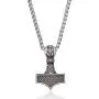 Thors Hammer Necklace Norse Viking Thors Hammer Amulet Pendant Necklace Talisman Jewelry Thors Hammer Necklace Norse Viking Thors Hammer Amulet Pendant Necklace Talisman Jewelry