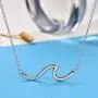 Angol 925 Sterling Silver Wave Jewelry Set, Wave Ring Necklace Earring Ocean Sea, Opal Jewelry Set with Gift Box Angol 925 Sterling Silver Wave Jewelry Set, Wave Ring Necklace Earring Ocean Sea, Opal Jewelry Set with Gift Box