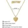 Hidepoo Birth Flower Necklaces for Women, 14K Gold Plated Dainty Paperclip Chain Engraved Floral Heart Necklace Simple Birth Month Flower Pendant Necklace Personalized Jewelry Birthday Gift for Women Hidepoo Birth Flower Necklaces for Women, 14K Gold Plated Dainty Paperclip Chain Engraved Floral Heart Necklace Simple Birth Month Flower Pendant Necklace Personalized Jewelry Birthday Gift for Women
