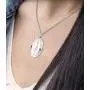 US Jewels and Gems Polished 925 Sterling Silver Large Miraculous Virgin Mary Pendant, 3 Sizes US Jewels and Gems Polished 925 Sterling Silver Large Miraculous Virgin Mary Pendant, 3 Sizes