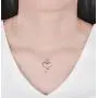 Infinite U Womens 925 Sterling Silver Cubic Zirconia Devil Heart Pendant Necklace, Silver Infinite U Womens 925 Sterling Silver Cubic Zirconia Devil Heart Pendant Necklace, Silver