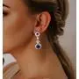 SWEETV Elegant Wedding Bridal Earrings for brides,bridesmaid- Cubic Zirconia Crystal Dangle Earrings for Womens Party Prom Pageant