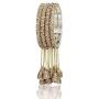 Ratna creation Sanara Designer Indian Bollywood Style Hanging Lac Bangles Bracelets Wedding Sparkling Latken 4 Pc Multi Color Churi Bangle Set Jewelry