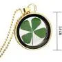LC0507 Natural Four-Leaf Clover Necklace Simple Hollow Lucky Jewellery LC0507 Natural Four-Leaf Clover Necklace Simple Hollow Lucky Jewellery