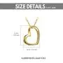 Solid 14k Gold Heart Necklace for Women, Fine Gold Love Jewelry for Wife/Mom/Girlfriend, Birthday Pesent for Her, 16+2 Inch Solid 14k Gold Heart Necklace for Women, Fine Gold Love Jewelry for Wife/Mom/Girlfriend, Birthday Pesent for Her, 16+2 Inch