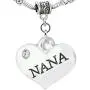 “Nana” Charm Bracelets | Adorable Nana Heart Bracelet | Best Family Jewelry Gift “Nana” Charm Bracelets | Adorable Nana Heart Bracelet | Best Family Jewelry Gift