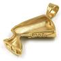 Raonhazae Stainless Steel Gold Egyptian Nefertiti Side Pendant W Cuban Chain
