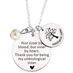 Friendship Necklace for Women Girls Soul Sisters Gifts for BFF Friends Jewelry Love for Her