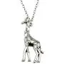 Vintage Griaffe Spoon Bicycle Tennis Pendant Necklace Cute Jewelry