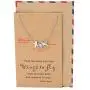 Quan Jewelry Mother and Baby Little Birds Necklace for Women, Animal Pendant Gifts for Moms, Mothers Day Family Jewelry with Inspirational Dalai Lama Quote on Greeting Card, Silver Tone Quan Jewelry Mother and Baby Little Birds Necklace for Women, Animal Pendant Gifts for Moms, Mothers Day Family Jewelry with Inspirational Dalai Lama Quote on Greeting Card, Silver Tone