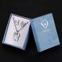Cute Alpaca Necklace Animal Llama Jewelry Alpaca Stud Earrings Set