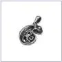 Fusamk Punk Titanium Steel Animal Lizard Pendant Necklace,24'' Box Chain Fusamk Punk Titanium Steel Animal Lizard Pendant Necklace,24'' Box Chain