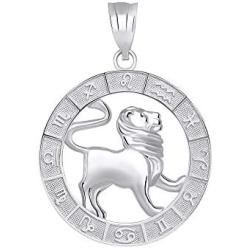 CaliRoseJewelry Sterling Silver Zodiac Pendant