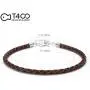 T400 Black Brown Red Pink White Bangle Charm Braided Bracelet Genuine Cowhide Leather Wristband for Unisex Women Men Beads Gift T400 Black Brown Red Pink White Bangle Charm Braided Bracelet Genuine Cowhide Leather Wristband for Unisex Women Men Beads Gift
