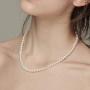 Mints Freshwater Cultured Pearl Strands Necklace Sterling Silver Fine Jewelry for Women 16''-20'', 6.5-8.5mm