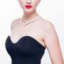 Deoot 3 Size Round Imitation Pearl Necklaces Choker Wedding Pearl Necklace for Women Wedding Brides White(6mm,8mm,10mm)