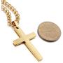Jstyle Jewelry Mens Cross Necklace for Men Women Stainless Steel Pendant 24 Inch