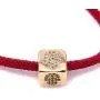 Handmade Red Cord Evil Eye Square Bracelet Protection Jewelry