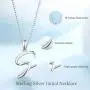 EUDORA Sterling Silver Necklace 26 Letters Alphabet Personalized Charm Pendant with 18inch O-Ring Chain EUDORA Sterling Silver Necklace 26 Letters Alphabet Personalized Charm Pendant with 18inch O-Ring Chain