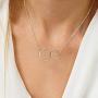 IEFLIFE Necklaces for Women, Cross Necklace Infinity Circle Necklace Gifts for Mom Grandma Sister Best Friend Niece Coworker Stethoscope Necklace for Nurse Compass Necklace for Her