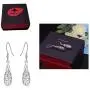 18k Gold Plate 925 Sterling Silver Vintage Filigree Dangle Earrings for Women 18k Gold Plate 925 Sterling Silver Vintage Filigree Dangle Earrings for Women