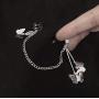 Chain Earrings Butterfly Tassels Ear Cuffs Cupid Angle Heart Tassel Ear Crawler Earring Climber Multi Layered Studs Cuffs Ear Wrap Pin Vine Charm Clip On Jewelry