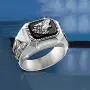 Howling Wolf Ring for Men, Retro Wolf Totem Rings, Norse Viking Wolf Head Ring, Punk Wolf Signet Rings, Tribal Amulet Ring, Gothic Animal Wolf Jewelry Gift for Men Boys Howling Wolf Ring for Men, Retro Wolf Totem Rings, Norse Viking Wolf Head Ring, Punk Wolf Signet Rings, Tribal Amulet Ring, Gothic Animal Wolf Jewelry Gift for Men Boys