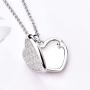 JO WISDOM Flower of Life Necklace,925 Sterling Silver Family Coin Pendant Necklace