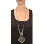 Zephyrr Fashion Turkish Style Beaded Long Pendant Necklace for Women Boho Gypsy