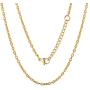 ChainsPro Women 1.2mm Slim Snake Chain, Replacement Necklace, 18-30“ Length, 18K Gold/Rose Gold Plated (Send Gift Box)