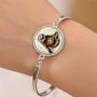 BELUCKIN Silver Sloth Jewelry Set Cute Animal Sloth Pendant Necklace Bracelet Earrings Dangle Set for Women Girls