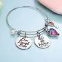 Birthday Gifts for Women Girls Bracelet, Birthday Charm Bracelets 10th 20th 30th 40th 50th 60th 70th 80th 90th Birthday Gift for Daughter, Sister, Friend, Teen Girls, Mom, Grandma