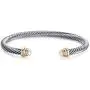 Designer Inspired Vintage Cable Bracelet Composite Shell Pearl Cuff Bracelet Designer Inspired Vintage Cable Bracelet Composite Shell Pearl Cuff Bracelet