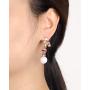 la Brillery Stunning Multi Gemstone Drop Earrings Dangle Earring Long Unique Design Trendy Fashion Jewelry for Women Gilrs.