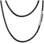 PROSTEEL Waxed Rope Braided Leather Necklace Cord Sturdy Soft Comfortable, 16”-30”, Stainless Steel Durable Clasp, Come Gift Box PROSTEEL Waxed Rope Braided Leather Necklace Cord Sturdy Soft Comfortable, 16”-30”, Stainless Steel Durable Clasp, Come Gift Box
