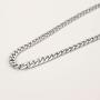 WELRDFG Men Chain Jewelry 5mm/6mm/7mm Wide Stainless Steel Snake chain 18K Gold Plated Figaro Chain Set (Bracelet 8.3 Inch, Necklace 18'' 22'' 26'' 28'' )