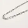 WELRDFG Men Chain Jewelry 5mm/6mm/7mm Wide Stainless Steel Snake chain 18K Gold Plated Figaro Chain Set (Bracelet 8.3 Inch, Necklace 18'' 22'' 26'' 28'' )