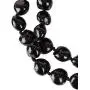 Hawaiian Kukui Nut Leis Beads Necklaces with Hand Painted Flower Adjustable 32 inches Lei for Men and Women Hawaiian Kukui Nut Leis Beads Necklaces with Hand Painted Flower Adjustable 32 inches Lei for Men and Women