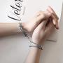 Couple Magnetic Bracelet Set Mutual Attraction Rope Braided Couple Valentines Day Bracelets Gift Jewelry Set for Couple Women Men His and Hers