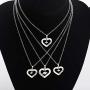 CENWA Mama Bear and Baby Bear Necklace Set Mother Daughter Necklace Mom Jewelry Sweet for Mother Daughter