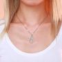 Tree of Life Necklace Sterling Silver, Teardrop Family Tree Pendant Charm with 18 Inch Chain, Celtic Knot Tree of Life Jewelry Necklace for Women,Birthday Gifts for Mom with Fine Jewelry Gift Box
