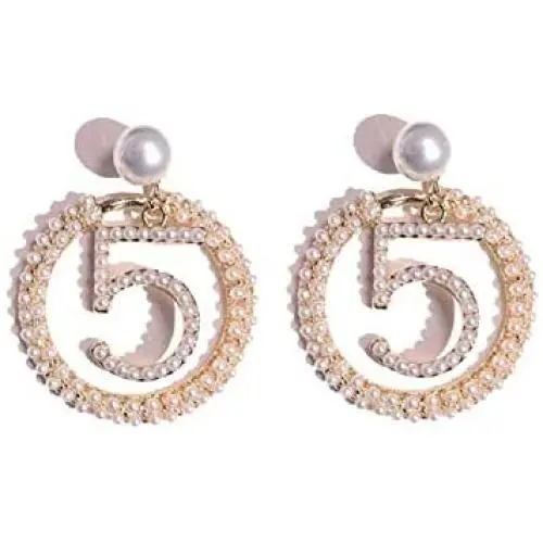 Earrings for Women,YASHALY Pearl Drop Dangle Earrings Letter Fashion Jewelry for bride Wedding Party Christmas Earrings for Women,YASHALY Pearl Drop Dangle Earrings Letter Fashion Jewelry for bride Wedding Party Christmas