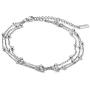 JUPPE Minimalist Anklet Ankle Bracelet Foot Chain with Heart Zircon Charms Beach Jewelry for Women and Girls