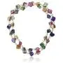Gem Stone King 46 Inch Multicolor Cultured Freshwater Pearl & Simulated Shell Pearls Necklace Gem Stone King 46 Inch Multicolor Cultured Freshwater Pearl & Simulated Shell Pearls Necklace