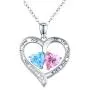 I Love You to The Moon and Back Necklace Opal Moon and Star Heart Necklace Mother Gift Mother Necklace Girlfriend Jewelry I Love You to The Moon and Back Necklace Opal Moon and Star Heart Necklace Mother Gift Mother Necklace Girlfriend Jewelry