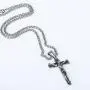 Crucifix Pendant Necklace Chain - Vintage Christian Catholic [Roman Empire Gothic Style]