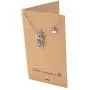 Quan Jewelry Gifts for Women Bird Cage with Key and Bird Charms Pendant Necklace, Necklaces for Women with Inspirational Greeting Card