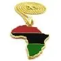 Fashion 21 Pan African Colored Africa Map Pendant 24'' Various Chain Necklace in Gold, Silver Tone Fashion 21 Pan African Colored Africa Map Pendant 24'' Various Chain Necklace in Gold, Silver Tone