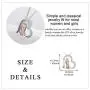 Sister Necklaces Sterling Silver Rose Gold Plated Big Sis Lit Sis Love Heart Friendship Sister Necklace Jewelry Gifts for Sister Classmates Friends